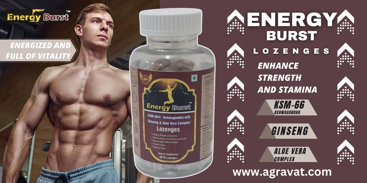 Dr. Agravat Healthcare Ltd Releases Powerful Energy Burst Lozenges Increasing Immunity and Stamina