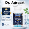 Chelated Magnesium Glycinate 2000mg Per Serving | High Absorption Magnesium Supplement for Muscle, Relaxation, Sleep & Nerve Support | 120 Veg Tablets Dr. Agravat
