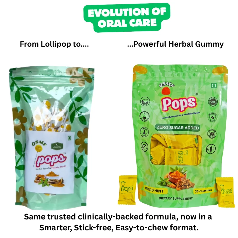 OSMF Pops® Herbal Oral Wellness Gummies Ahmedabad, Gujarat, India