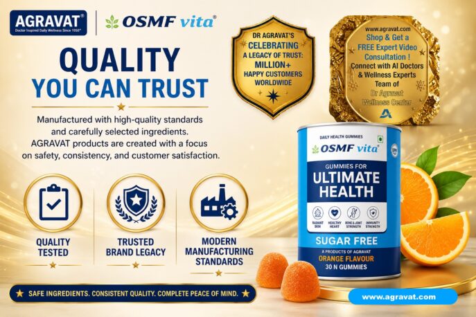 Quality You Can trust OSMF Vita Ultimate Health Gummies Dr Agravat 8