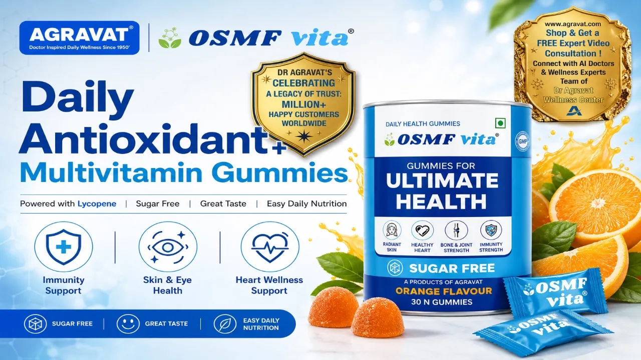 Ultimate health Multivitamin Gummies Dr Agravat