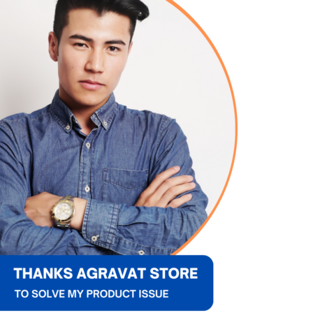 Contact us Man Thanks to Agravat Store Online