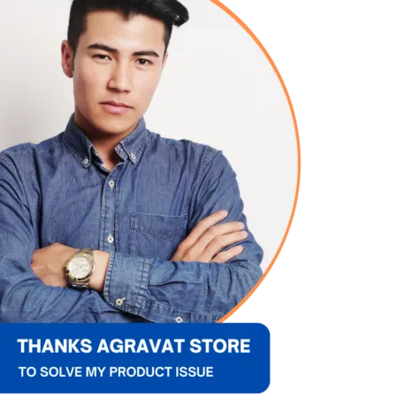 Contact us Man Thanks to Agravat Store Online