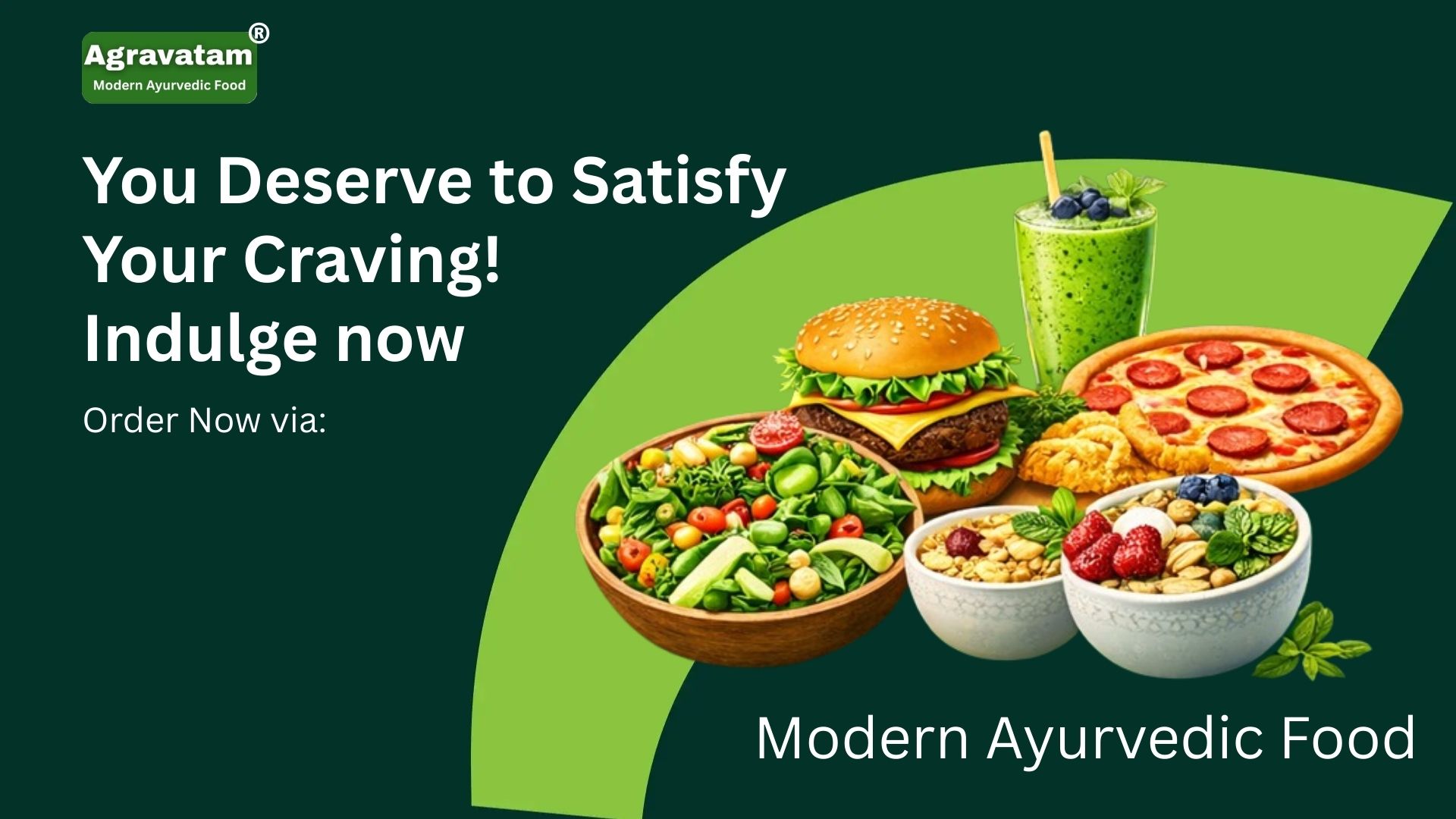 Agravatam Modern Ayurvedic Food Ahmedabad Gujarat banner