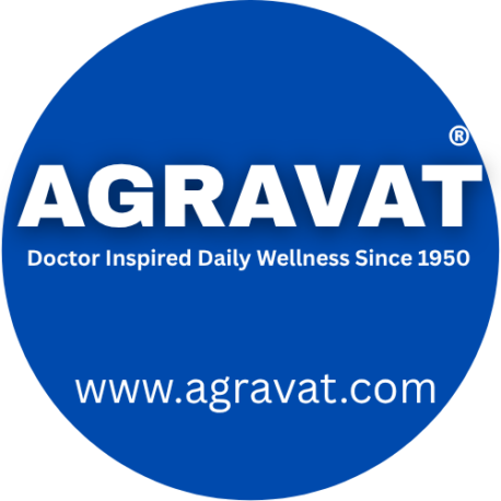 AGRAVAT® Logo – Doctor Inspired Daily Wellness Since 1950 Ahmedabad, Gujarat, india