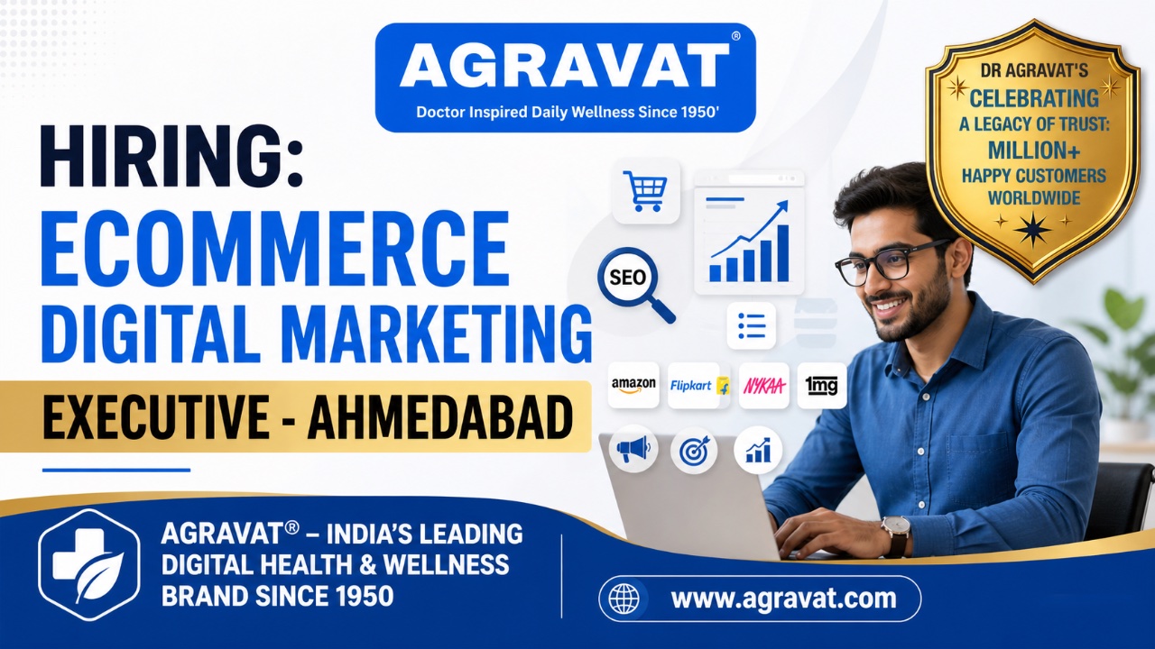 Ecommerce Digital Marketing Executive Ahmedabad job Agravat