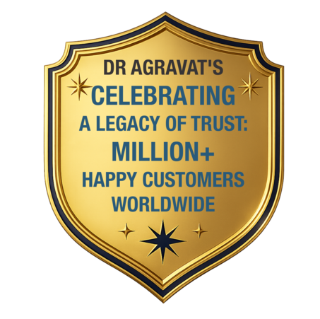 Dr Agravat Celebrating Millions of happy customer worldwide