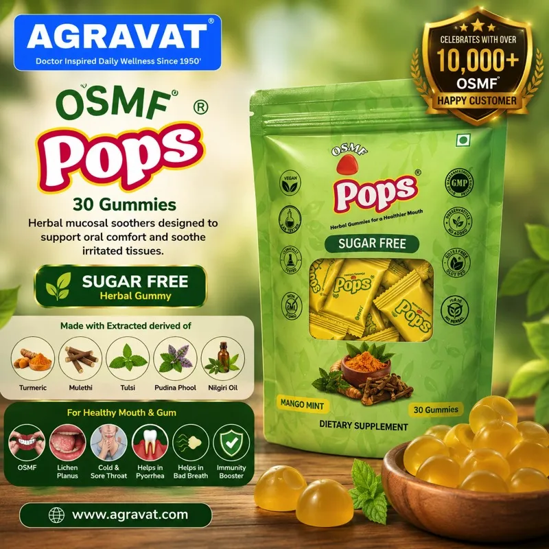 OSMF Pops® SUGAR FREE Herbal Gummy Dr Agravat Ahmedabad, Gujarat, India