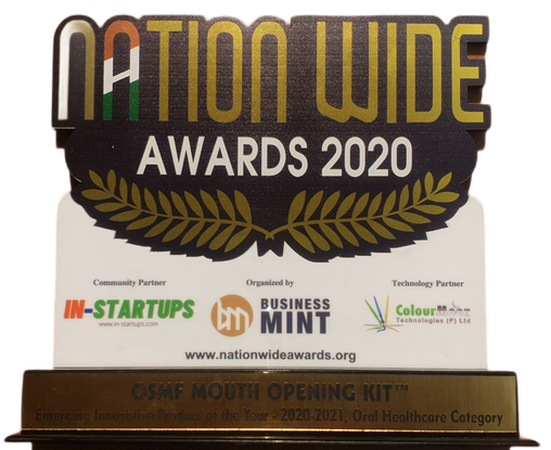 OSMF “Emerging Innovative Product of the Year 2020 in Oral Healthcare Category”